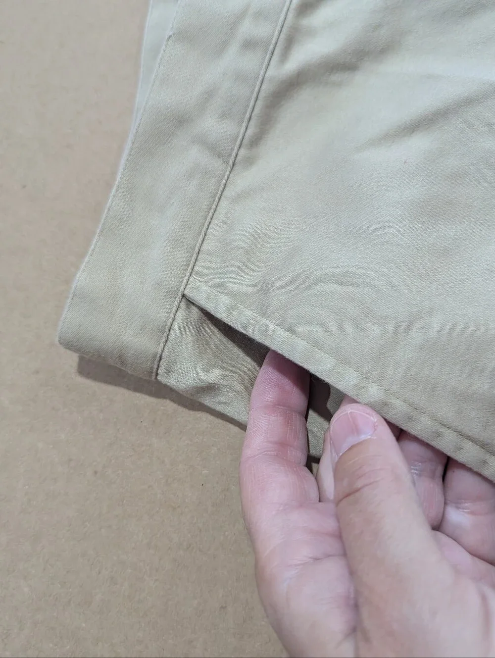 LAUREN Ralph Lauren Trousers Petite Beige Khaki Side Zip Ankle Pants Sz 2P *EUC